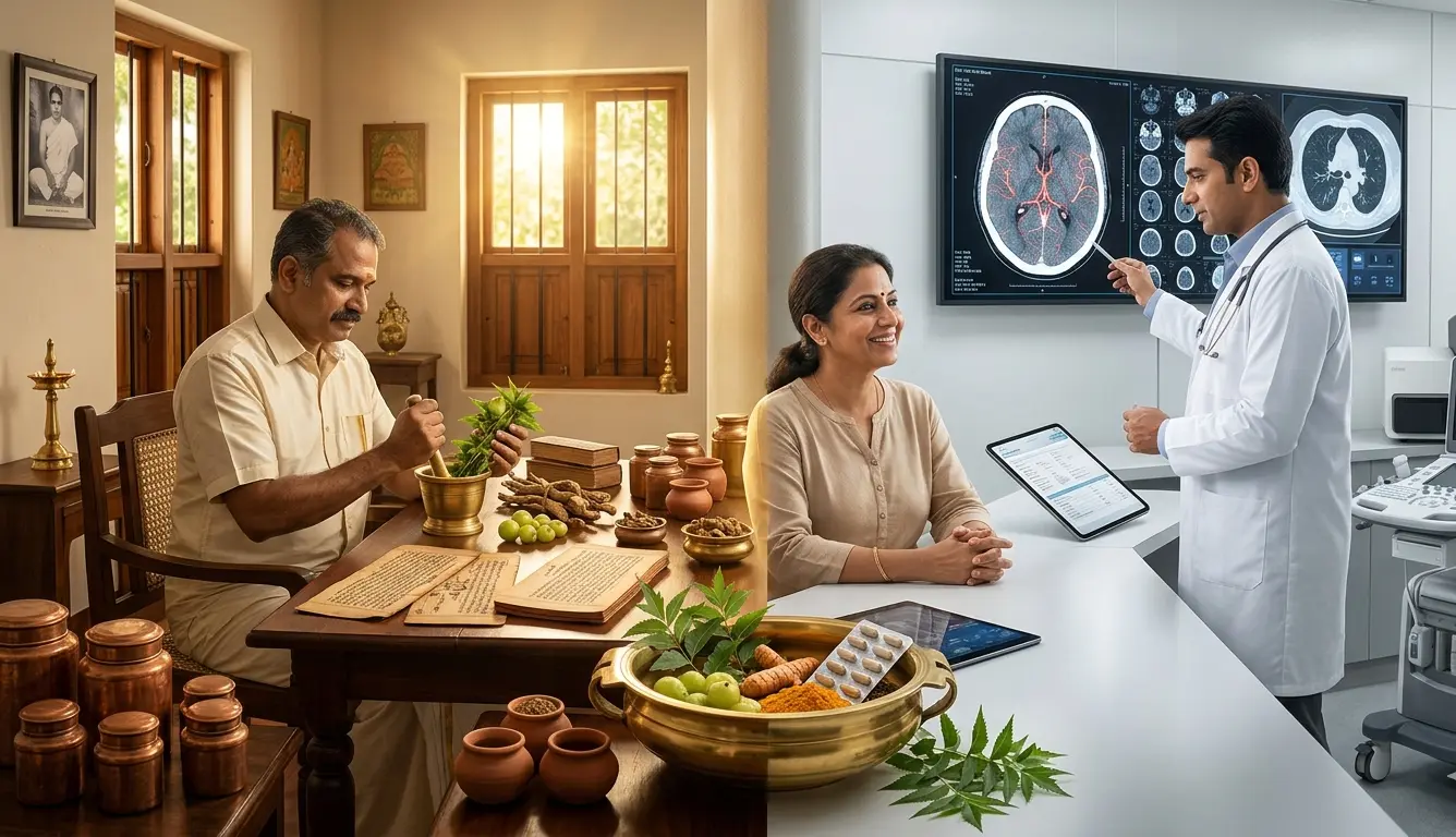 ayurvedic medicine vs modern medicine